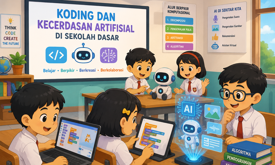 Koding dan Kecerdasan Artifisial: Belajar, Bertumbuh, dan Beradaptasi